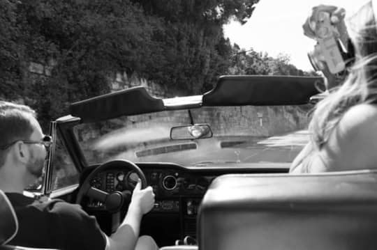 Top Down. Côte d'Azur, France.