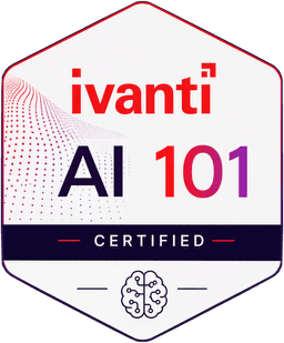 Ivanti AI 101 badge
